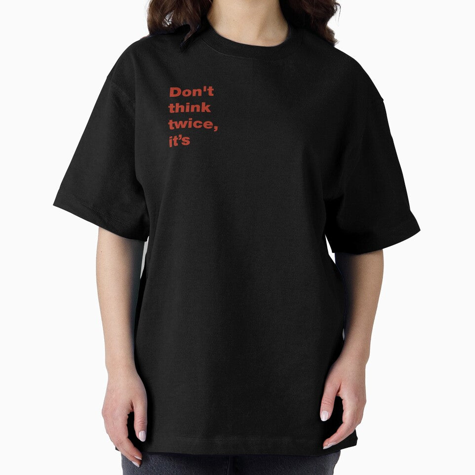 don't think by dresstypo T-Shirts, Hoodie, Sweatshirt | BlankRebels.com (Image 2)