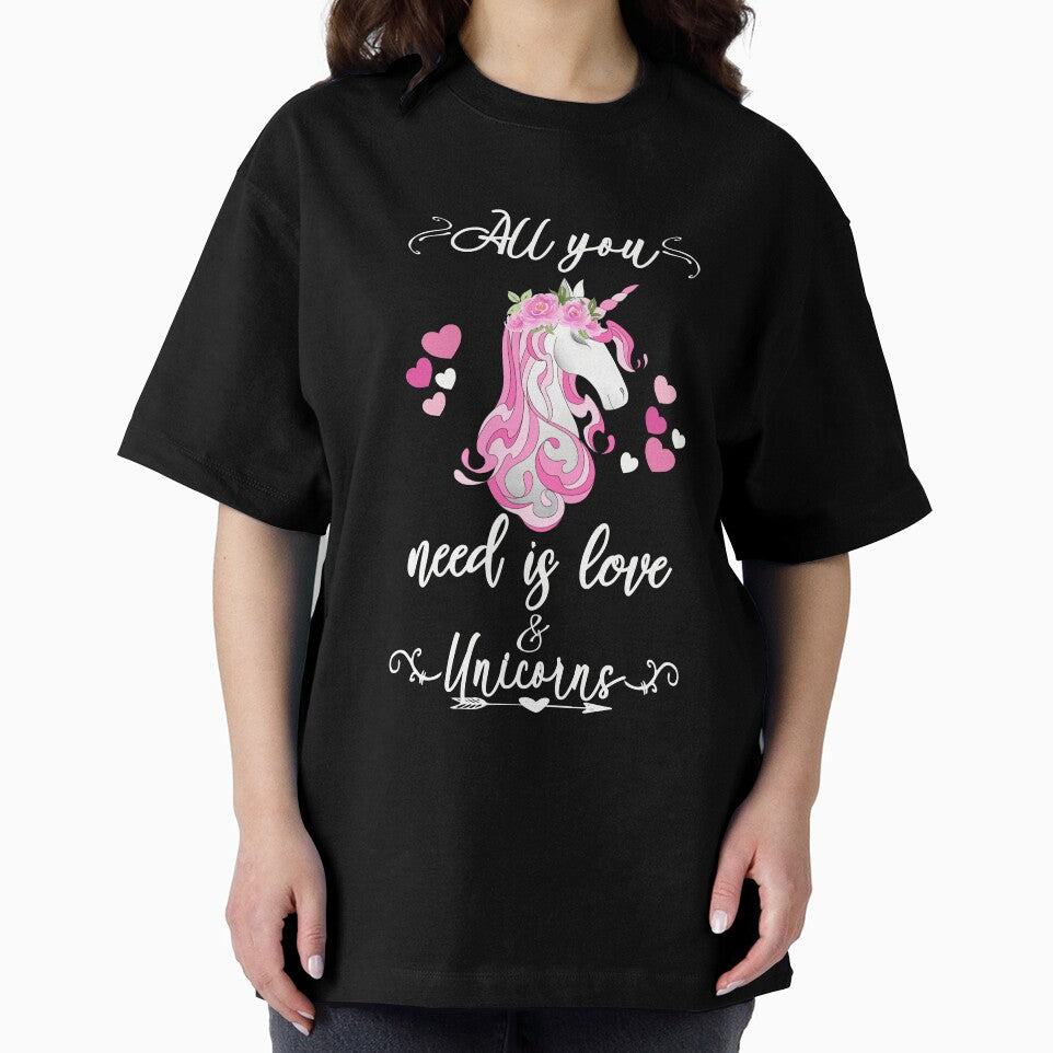 Valentine Unicorn All You Need is Love & Unicorns With Hearts by Sapphire Star T-Shirts, Hoodie, Sweatshirt (Image 2)