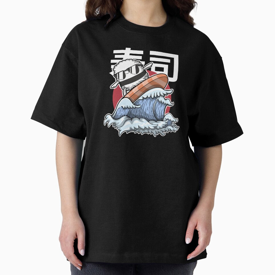 Japan Summer Sushi Surfer by The magic  Yellow bus T-Shirts, Hoodie, Sweatshirt | BlankRebels.com (Image 2)