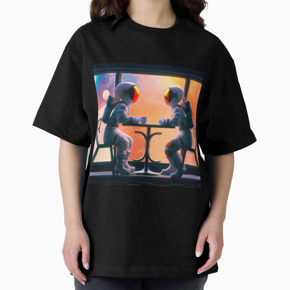 Astronauts on a Date by itsecems T-Shirts, Hoodie, Sweatshirt | BlankRebels.com (Image 2)