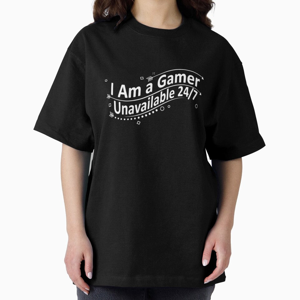 i am a gamer unavailable 24/7 by VireonTees