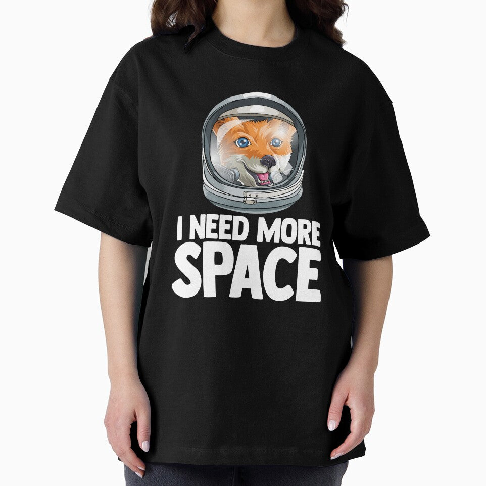 I Need More Space Astronaut Fox Outserspace Science Geek by Bendthetrend T-Shirts, Hoodie, Sweatshirt (Image 2)