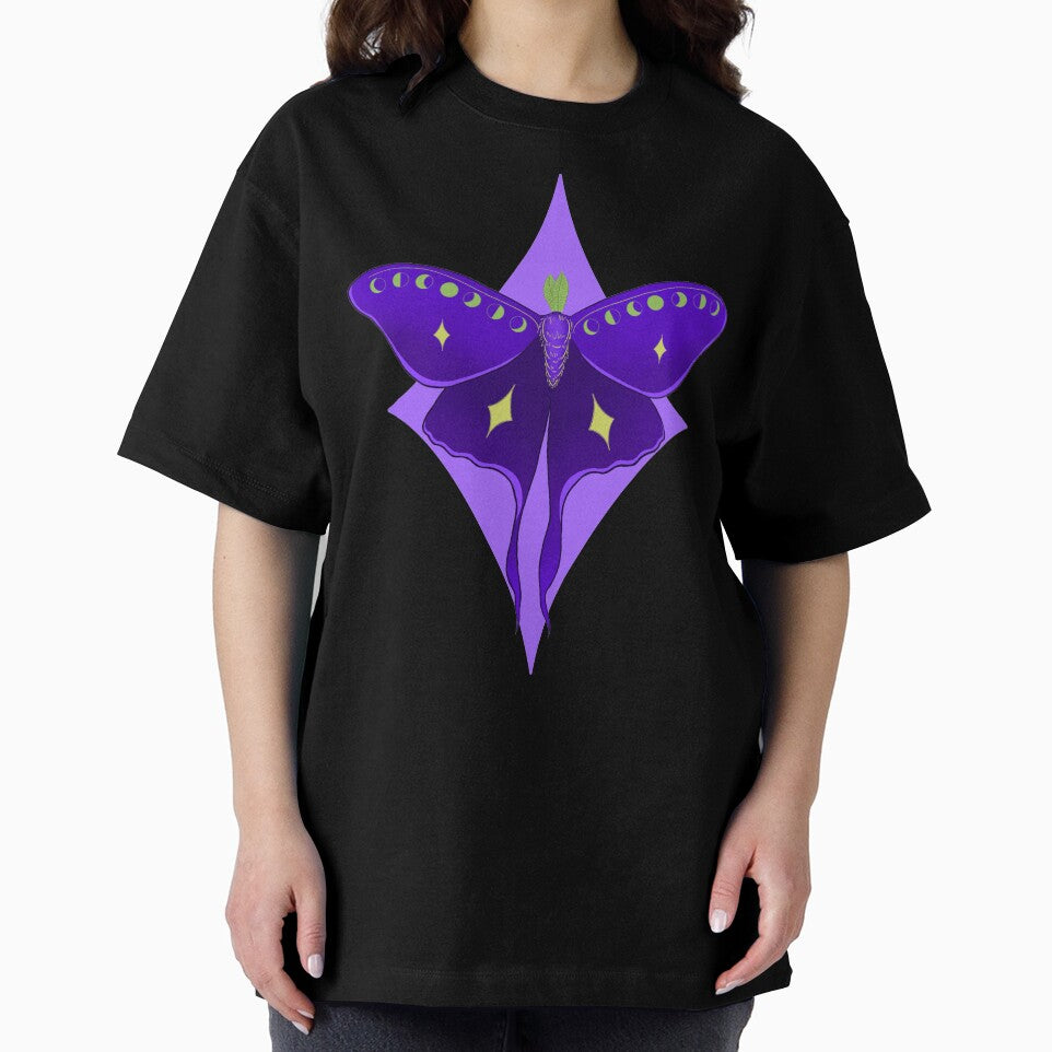 Mystic Lunar Moth Diamond Sparkles by egorringe T-Shirts, Hoodie, Sweatshirt | BlankRebels.com (Image 2)