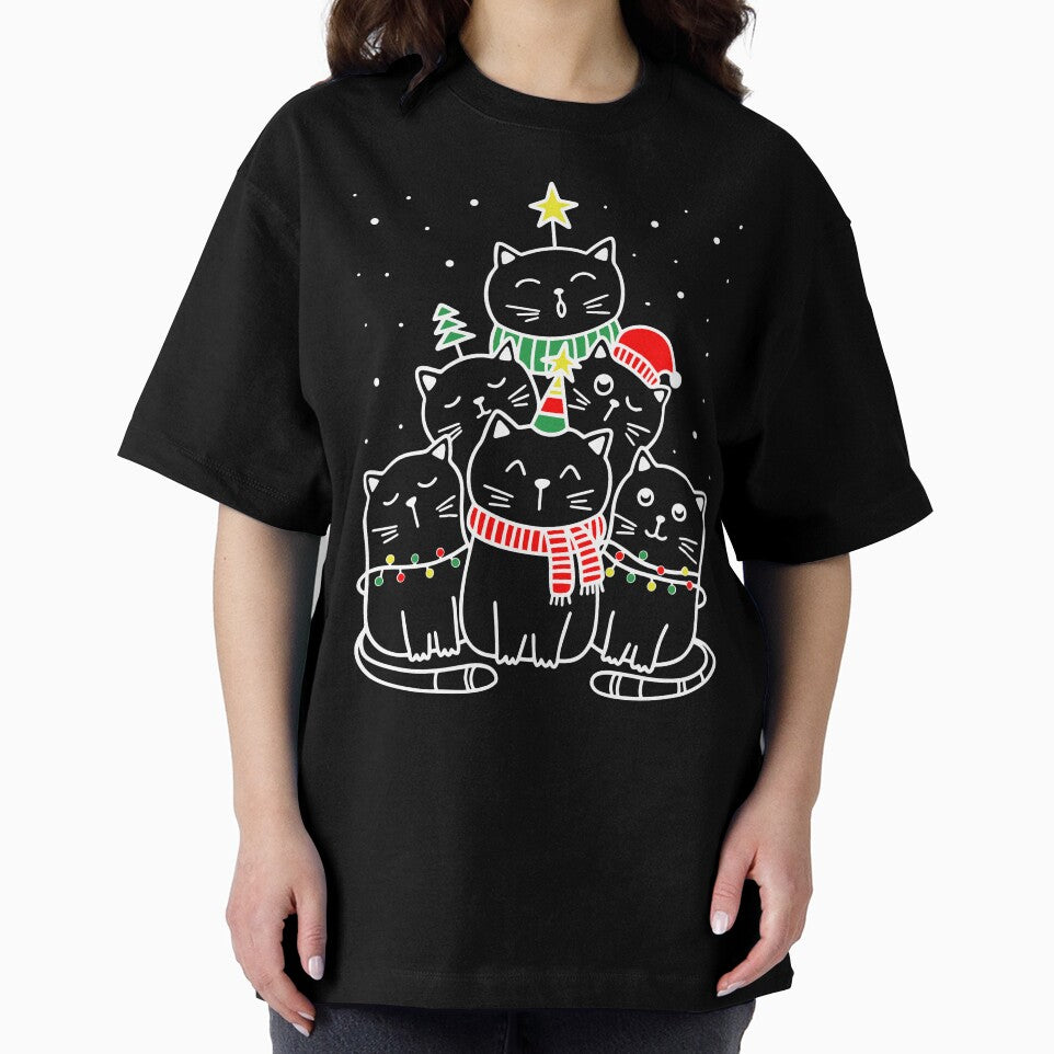Cats Christmas Tree by gogo-jr T-Shirts, Hoodie, Sweatshirt | BlankRebels.com (Image 2)
