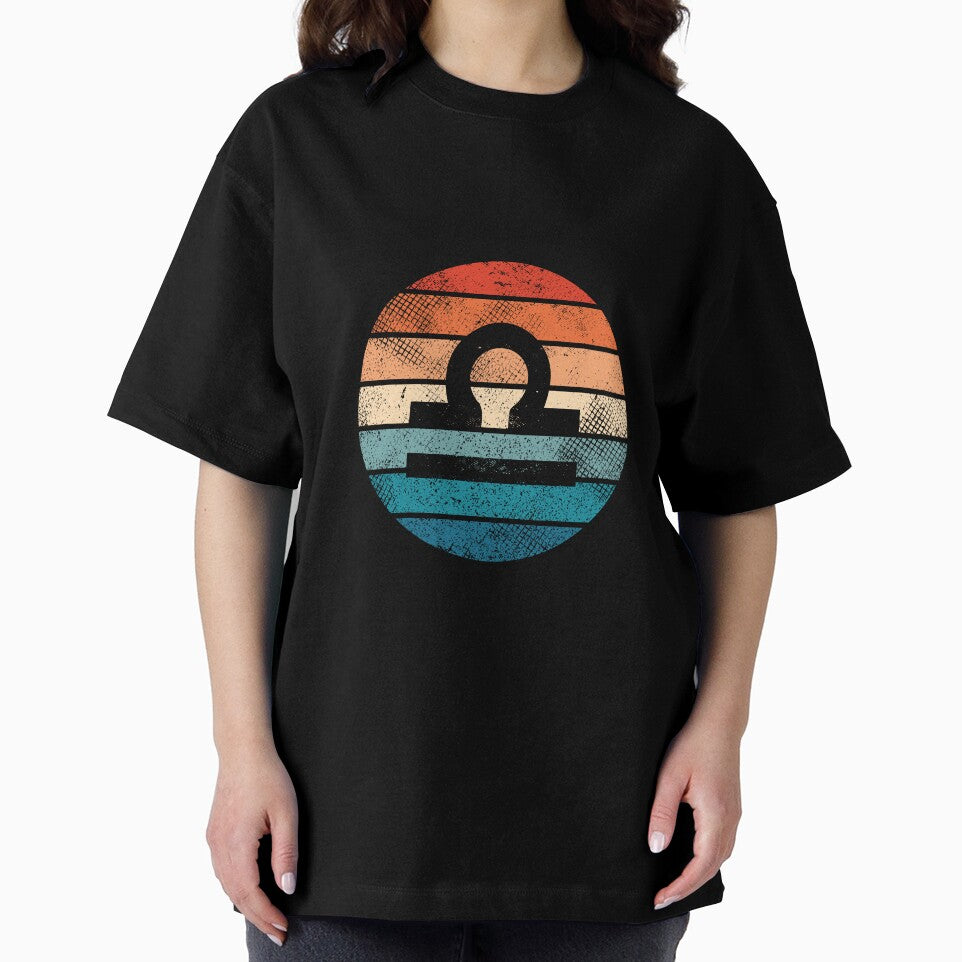 Retro Vintage Zodiac Sign Libra Symbol by jmbeezee T-Shirts, Hoodie, Sweatshirt | BlankRebels.com (Image 2)