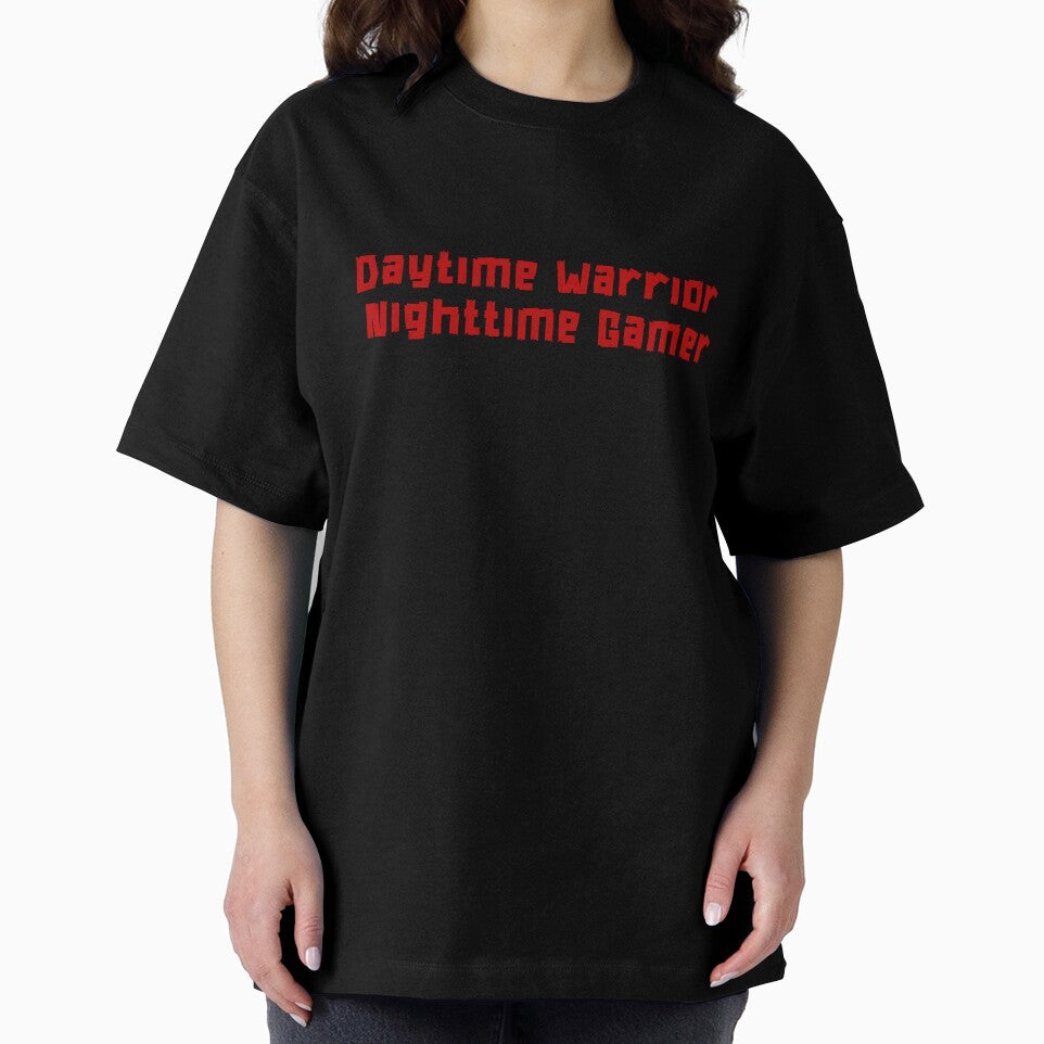 Daytime Warrior. Nighttime Gamer. by VireonTees T-Shirts, Hoodie, Sweatshirt | BlankRebels.com (Image 2)
