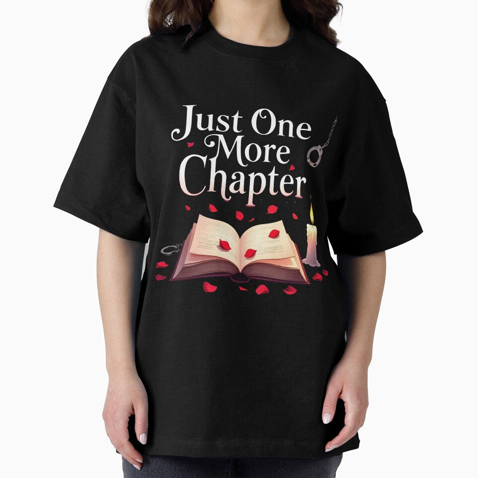 Just One More Chapter | Dark Romance Reader Design – Crimson Edition by Petal & Flame T-Shirts, Hoodie, Sweatshirt (Image 2)