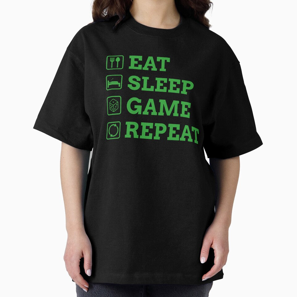 Eat Sleep Game Repeat by TeeLabDesign T-Shirts, Hoodie, Sweatshirt | BlankRebels.com (Image 2)