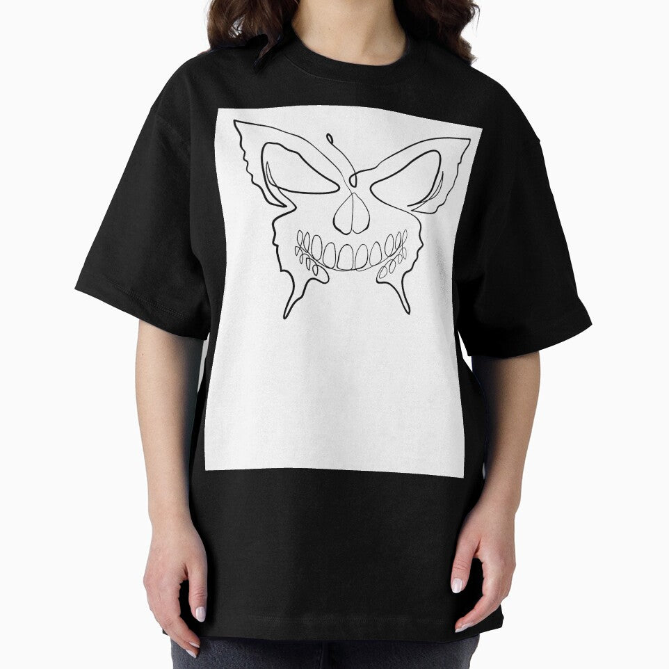 Death butterfly - Minimal line art by InspiRin T-Shirts, Hoodie, Sweatshirt | BlankRebels.com (Image 2)