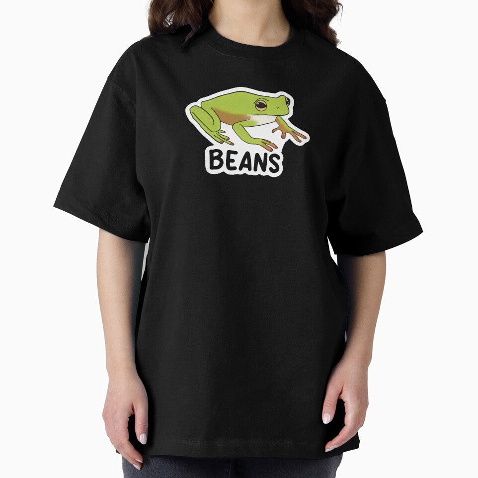 BEANS | beans frog | silly frog | frog by DarbyHunterArt T-Shirts, Hoodie, Sweatshirt | BlankRebels.com (Image 2)