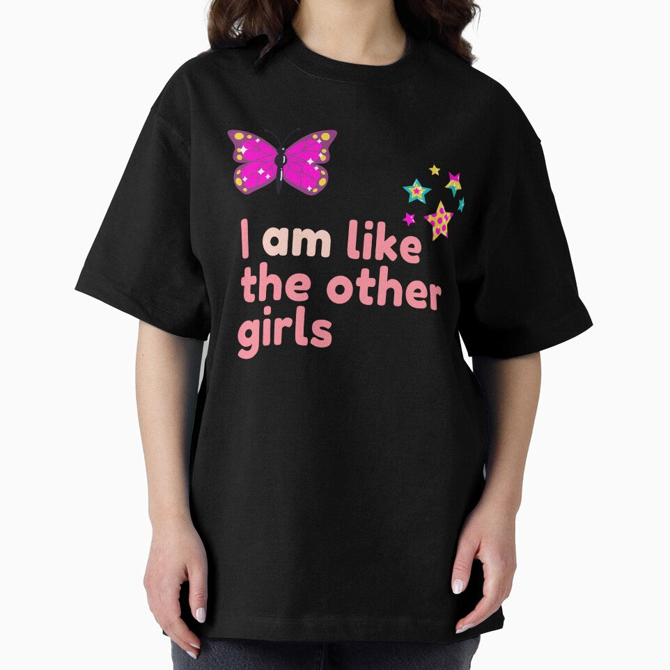 I AM like the other girls girly and women supporting design by Zoe Robertson