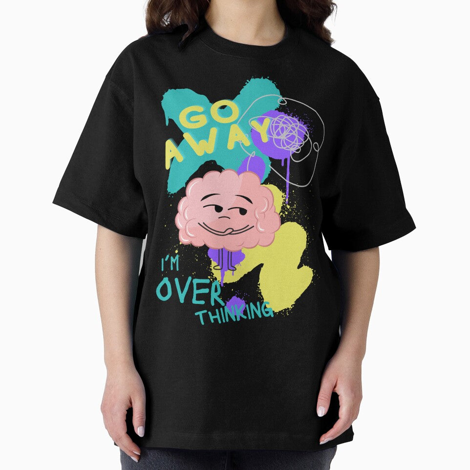 Go away I'm overthinking by TertlPeak by kaez T-Shirts, Hoodie, Sweatshirt | BlankRebels.com (Image 2)