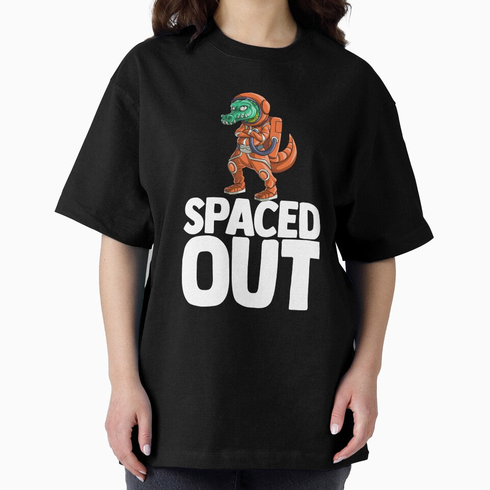 Spaced Out Astronaut Crocodile Outserspace Science Geek by Bendthetrend T-Shirts, Hoodie, Sweatshirt (Image 2)