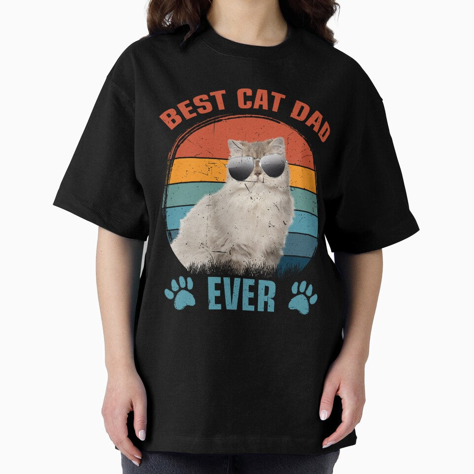 Persian cat Hoodie, Long sleeve t-shirts. Best cat dad ever by Pawsitive House