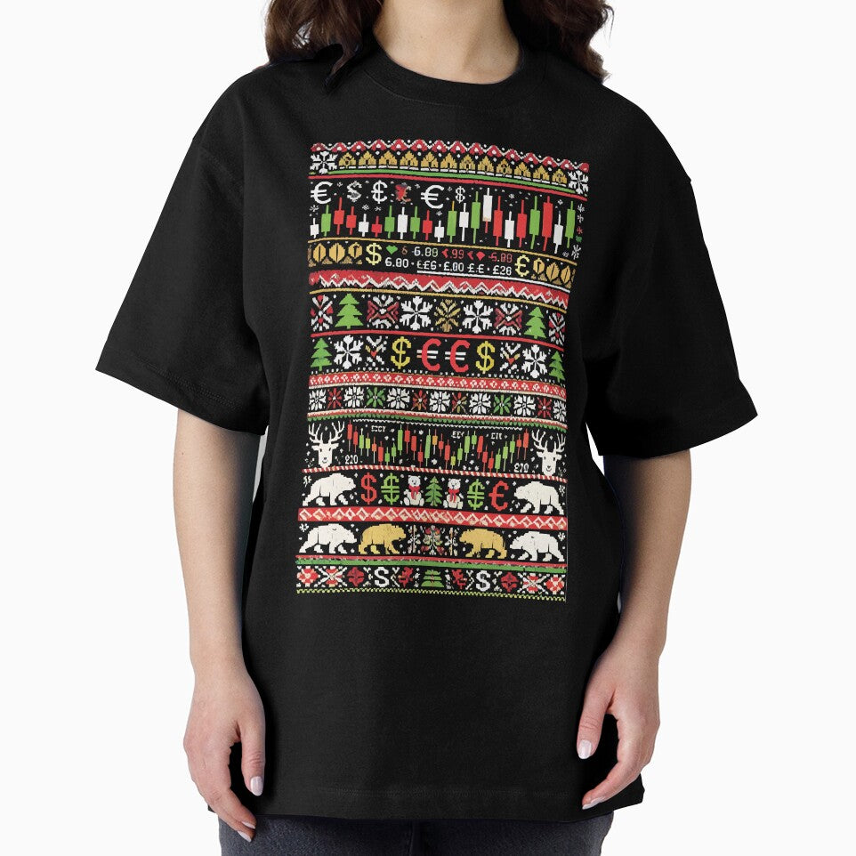Forex Christmas Sweater - Festive Holiday Trading by chantastical T-Shirts, Hoodie, Sweatshirt | BlankRebels.com (Image 2)