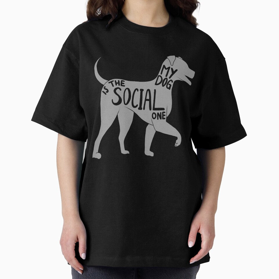 Grey Social dog by Lady Dragonwren T-Shirts, Hoodie, Sweatshirt | BlankRebels.com (Image 2)