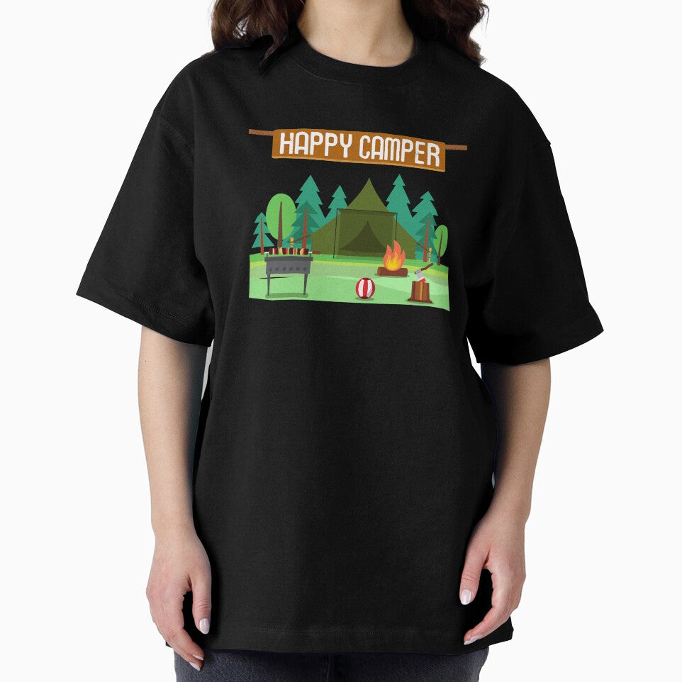 Happy Camper Camping by Bendthetrend T-Shirts, Hoodie, Sweatshirt | BlankRebels.com (Image 2)