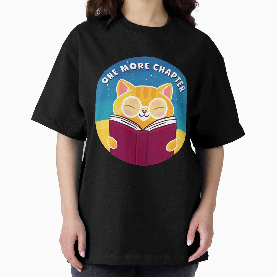 One more chapter Cute ginger cat reading a book by Yaragold T-Shirts, Hoodie, Sweatshirt | BlankRebels.com (Image 2)