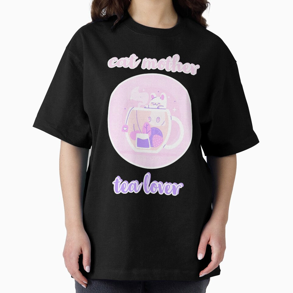 cat mother ~ tea lover by milk-bun T-Shirts, Hoodie, Sweatshirt | BlankRebels.com (Image 2)
