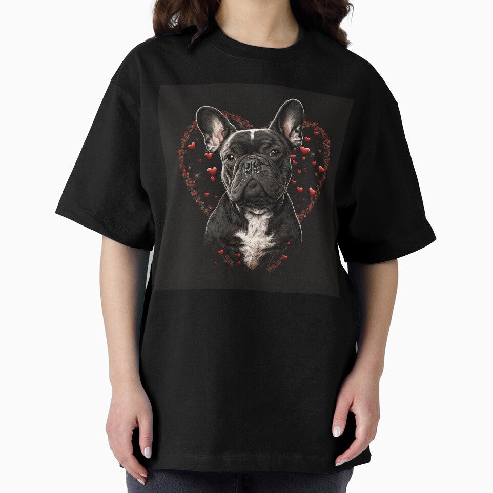 French Bulldog Dog Valentine by Juliascutecornr T-Shirts, Hoodie, Sweatshirt | BlankRebels.com (Image 2)