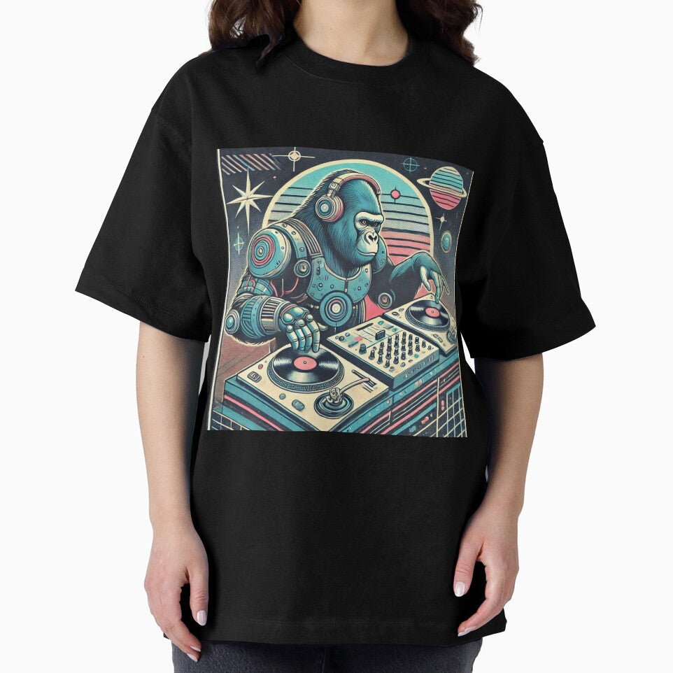 Cosmic Beats Gorilla DJ by LizzyLooDoo Designs T-Shirts, Hoodie, Sweatshirt | BlankRebels.com (Image 2)