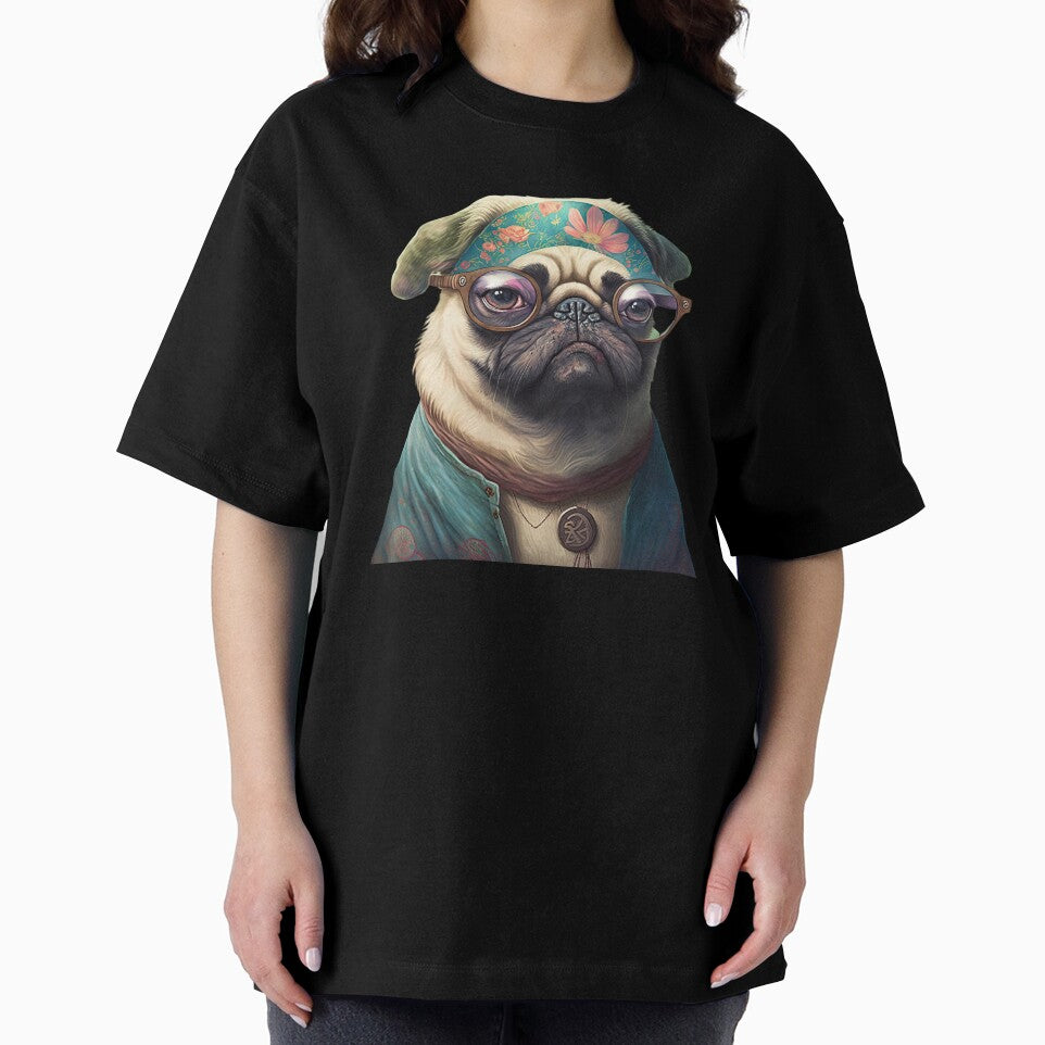 Hippy pug by AnimalArtPhotos T-Shirts, Hoodie, Sweatshirt | BlankRebels.com (Image 2)