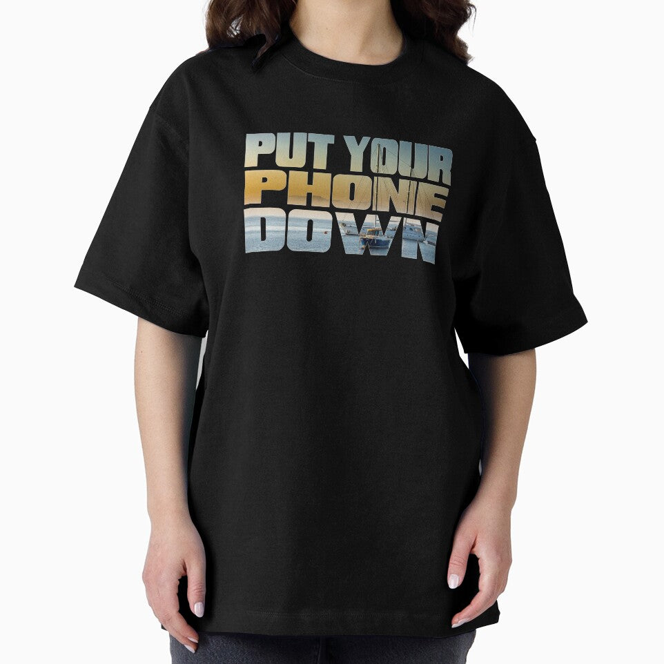 Motivational Design Sailing Put Your Phone Down by drwigglebutts T-Shirts, Hoodie, Sweatshirt | BlankRebels.com (Image 2)