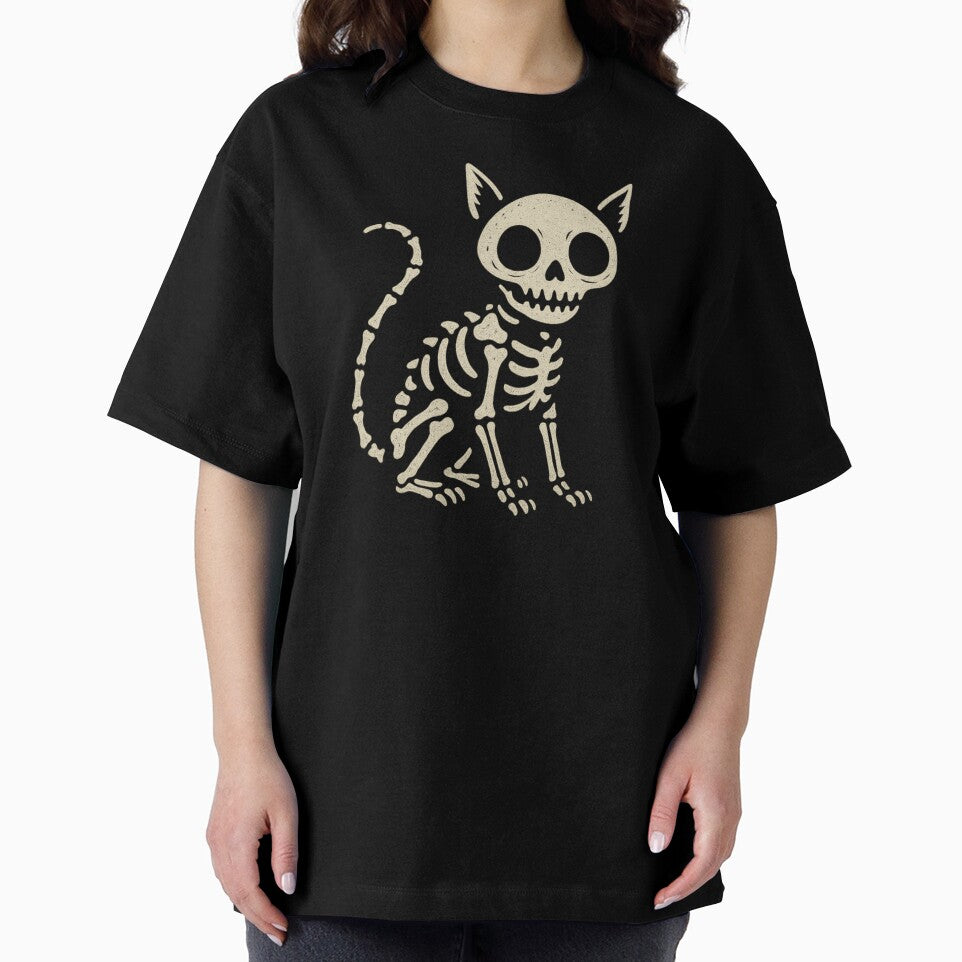 Spooky Skeleton Cat by Prints-by-Olaf T-Shirts, Hoodie, Sweatshirt | BlankRebels.com (Image 2)