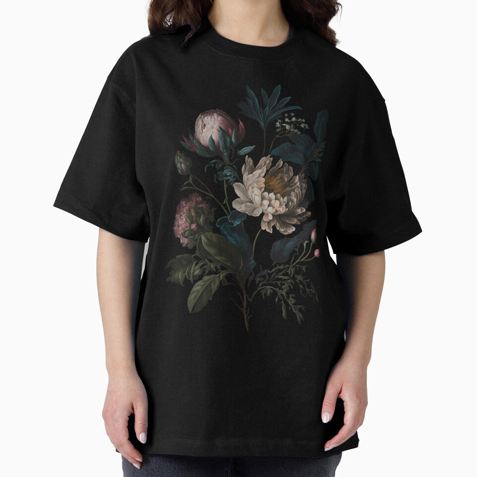 Dark Academia Peony Botanical by Enyr T-Shirts, Hoodie, Sweatshirt | BlankRebels.com (Image 2)