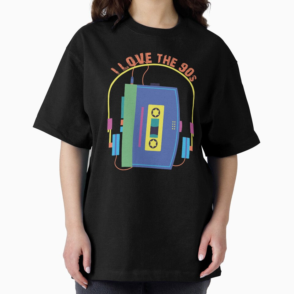 I Love the 90s Print - Nineties Retro Gift by inspiredtrend T-Shirts, Hoodie, Sweatshirt | BlankRebels.com (Image 2)