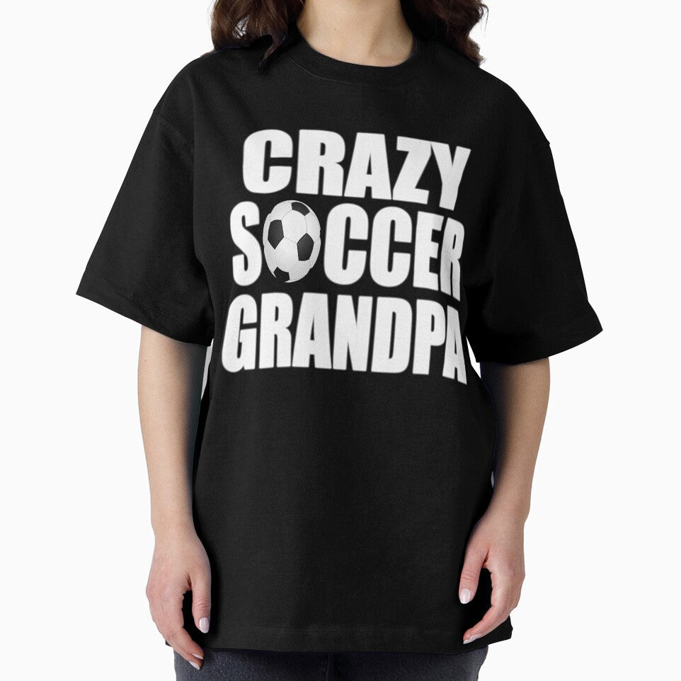 Crazy Soccer Grandpa Gift For Soccer Granddad by Kiwi-Tienda2017