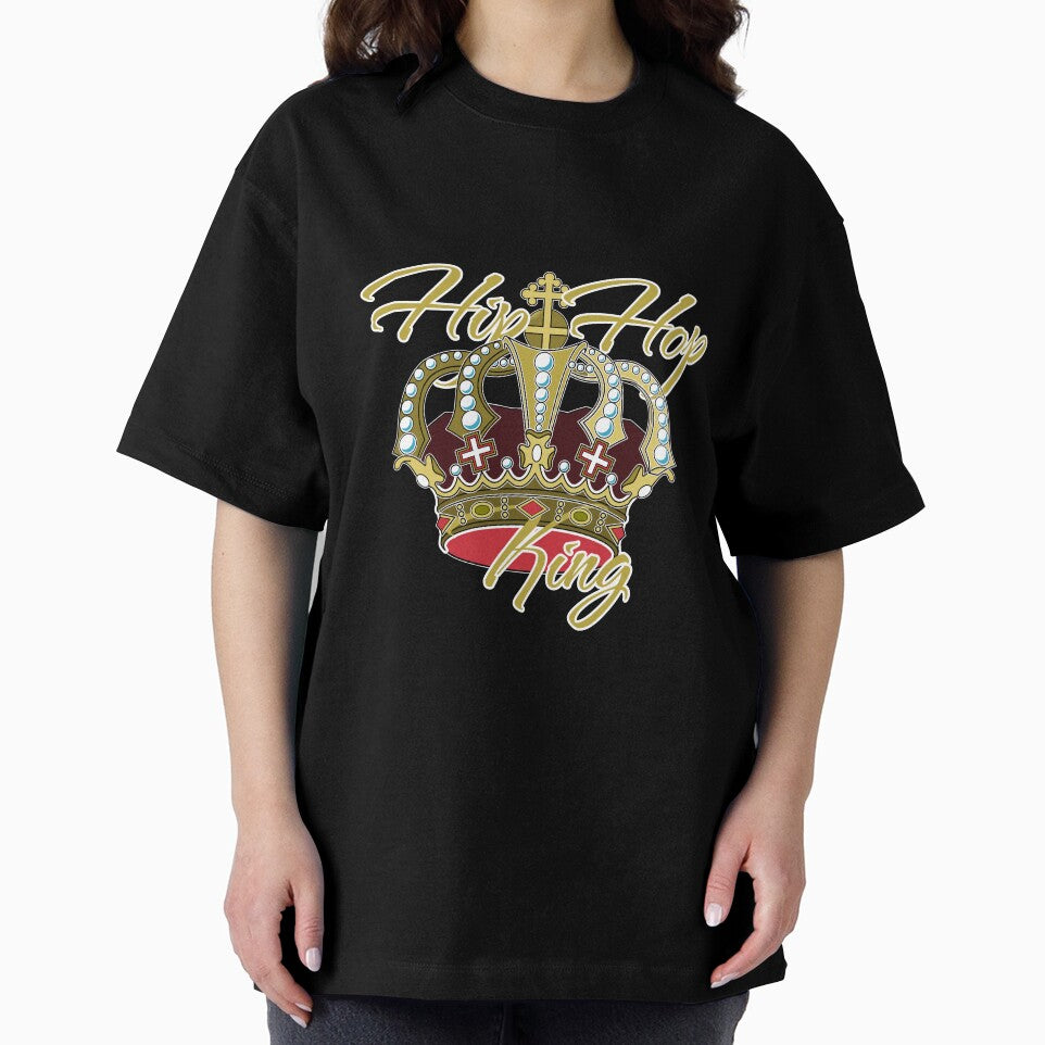 Hip Hop King & Crown - Gold - by onjcdesign T-Shirts, Hoodie, Sweatshirt | BlankRebels.com (Image 2)