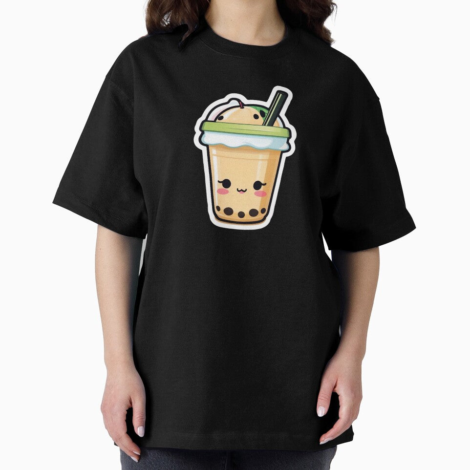 Kawaii Boba Tea Drink by golgotha-x T-Shirts, Hoodie, Sweatshirt | BlankRebels.com (Image 2)