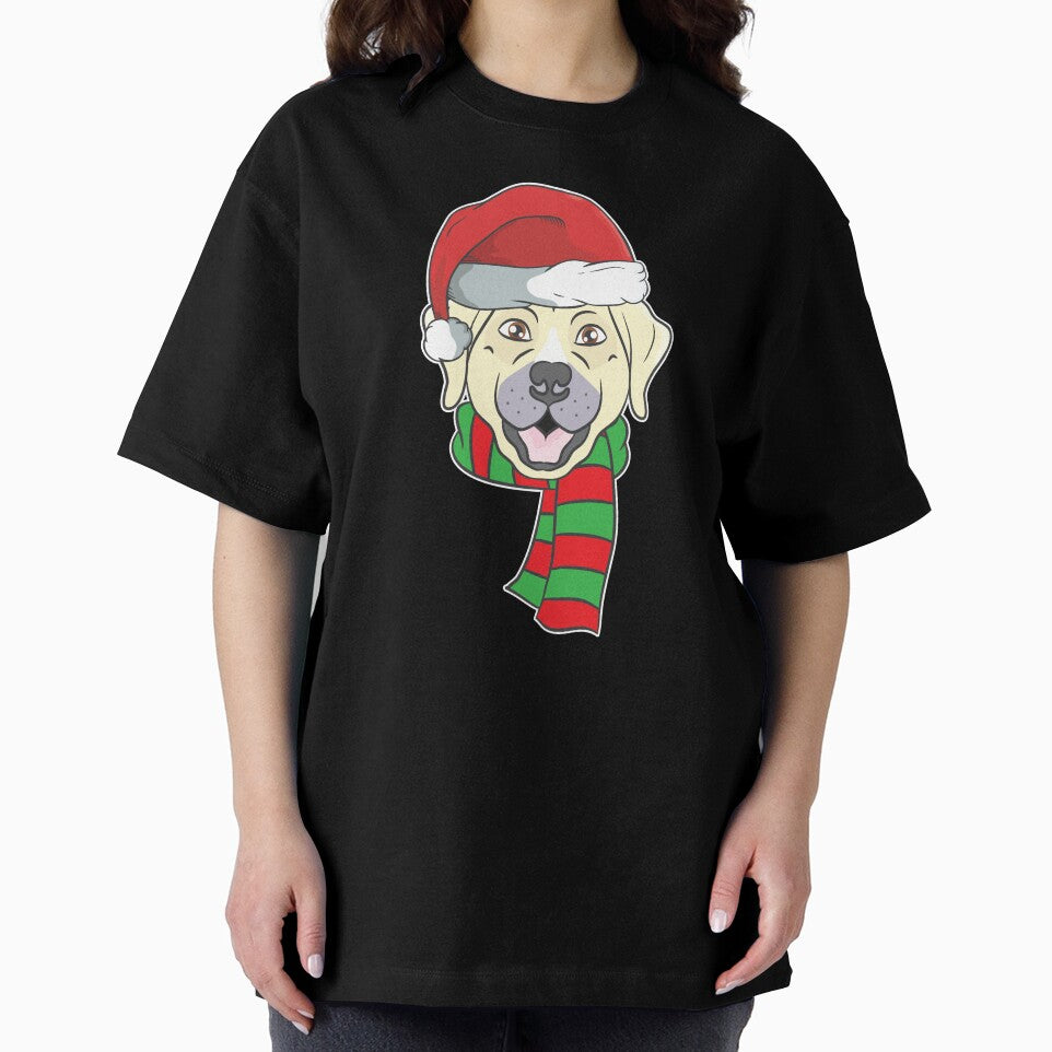 Funny Christmas Dog Xmas Santa Labrador Holiday Gift by haselshirt