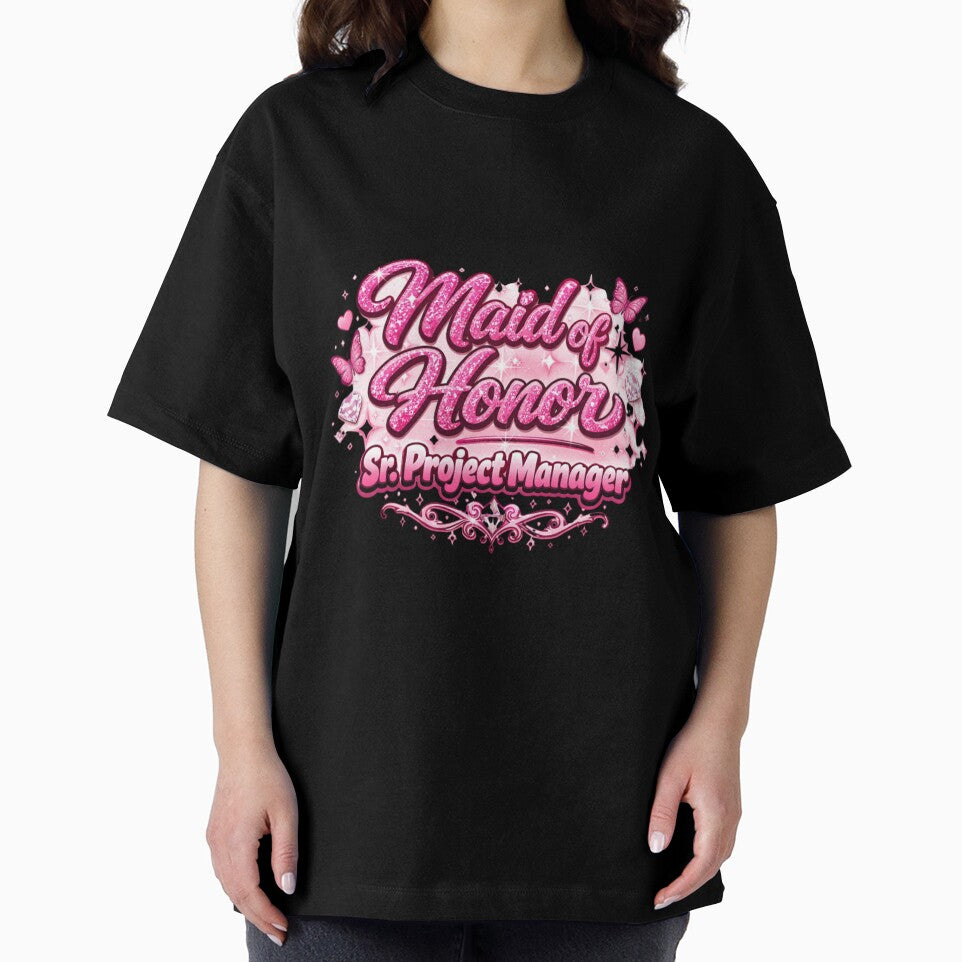 Funny Maid of Honor Project Manager Wedding by Icyteedesigns T-Shirts, Hoodie, Sweatshirt | BlankRebels.com (Image 2)