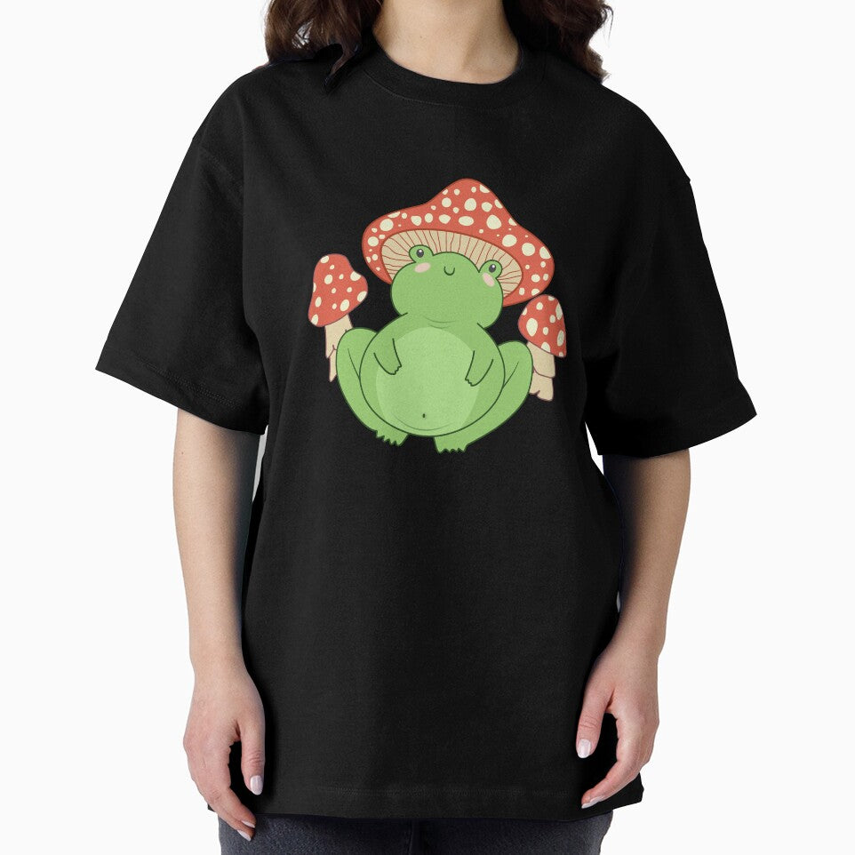 Funny cottagecore frog mushroom paddo cottage core aesthetics by teeartforyou T-Shirts, Hoodie, Sweatshirt (Image 2)