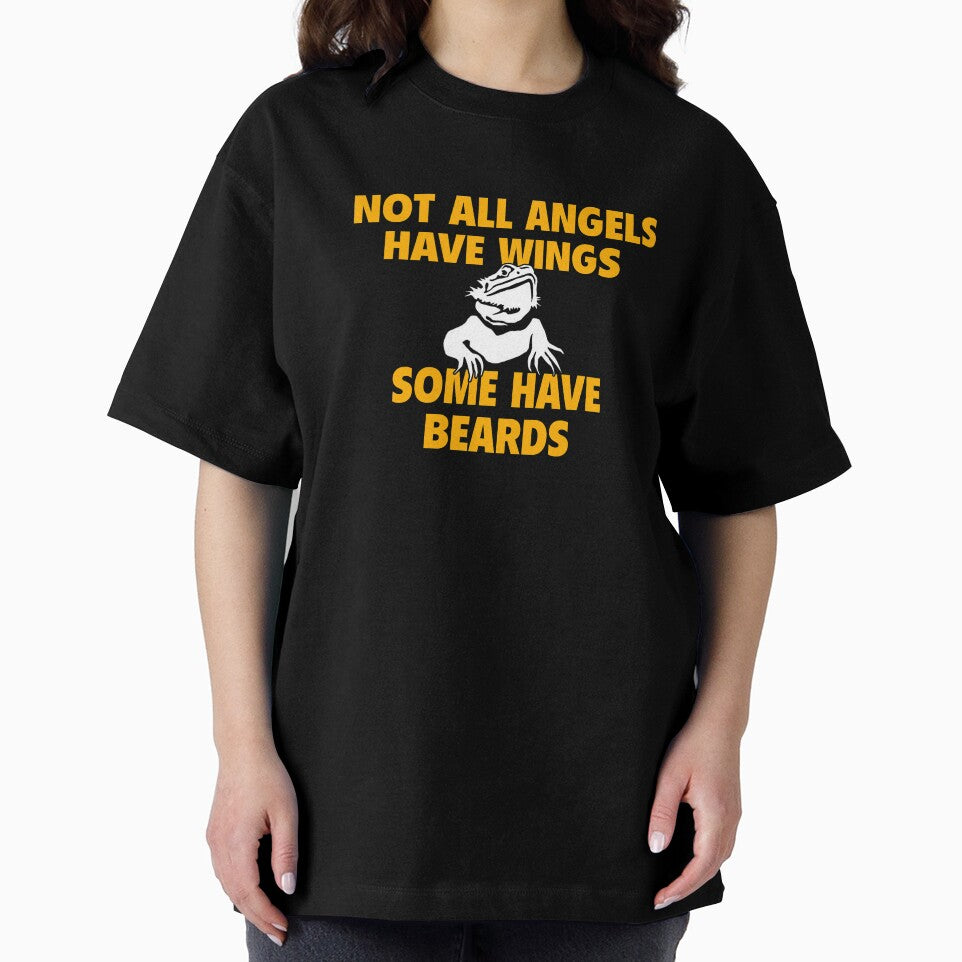 Bearded Dragon Not All Angels Have Wings, Some Have Beards by drwigglebutts T-Shirts, Hoodie, Sweatshirt (Image 2)