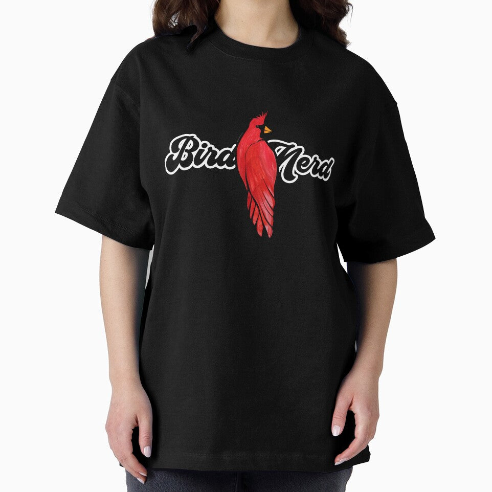 Bird Nerd Cardinal by Boog Monst T-Shirts, Hoodie, Sweatshirt | BlankRebels.com (Image 2)