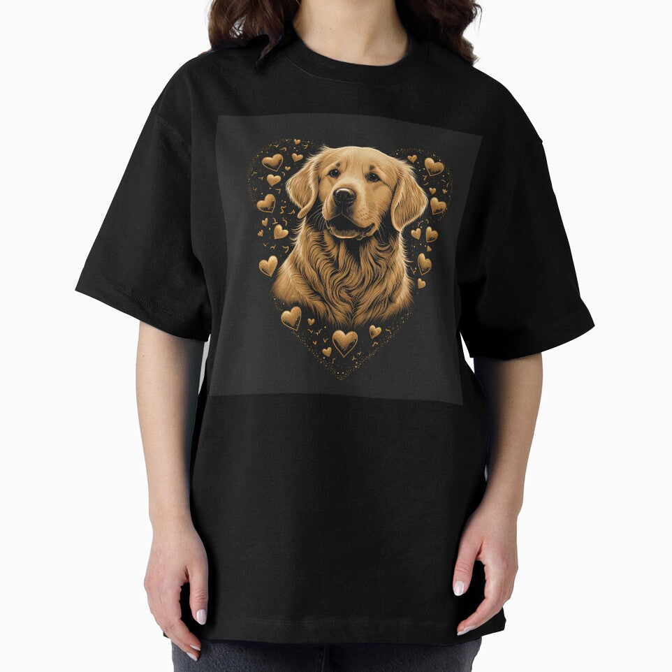 Golden Retriever Dog Valentine by Juliascutecornr T-Shirts, Hoodie, Sweatshirt | BlankRebels.com (Image 2)