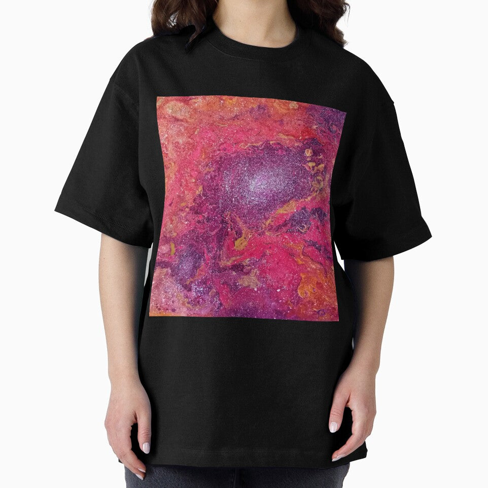 Magenta Galaxy by shantilovesart T-Shirts, Hoodie, Sweatshirt | BlankRebels.com (Image 2)