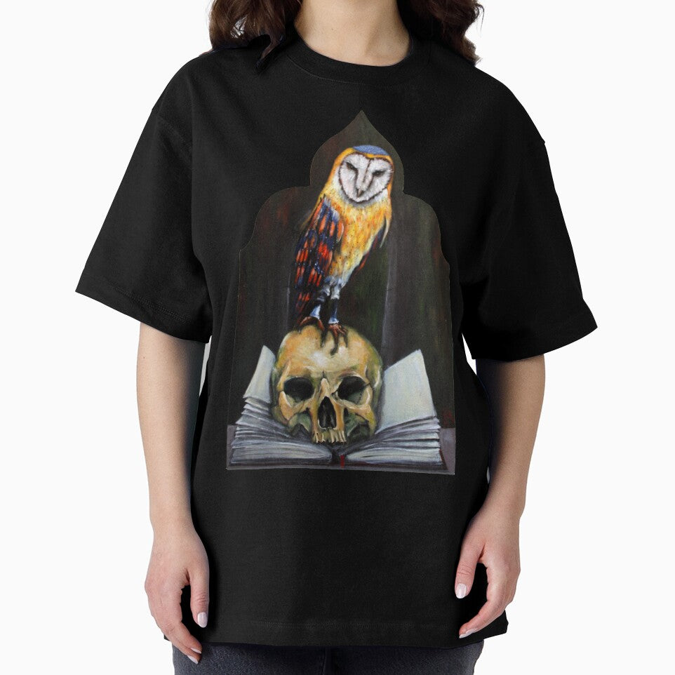 Skull Owl by albamargaritaart T-Shirts, Hoodie, Sweatshirt | BlankRebels.com (Image 2)
