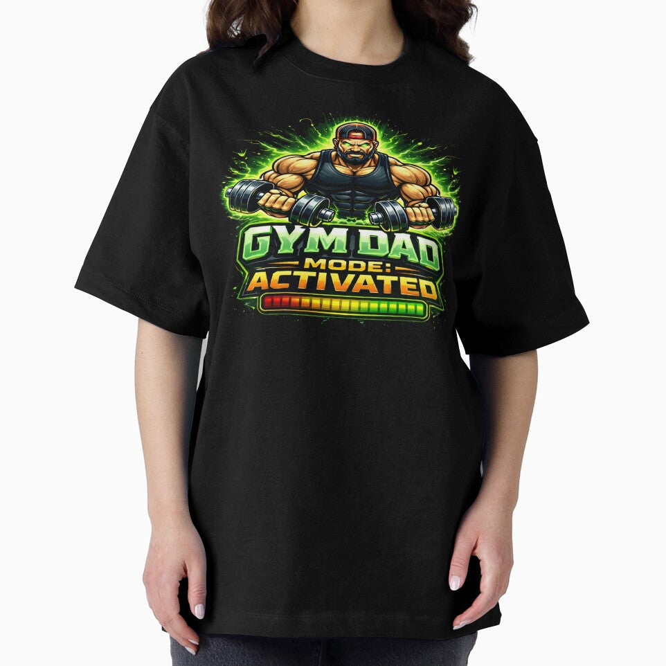 Gym Dad Mode is NOW ACTIVE by PaperGenesis T-Shirts, Hoodie, Sweatshirt | BlankRebels.com (Image 2)