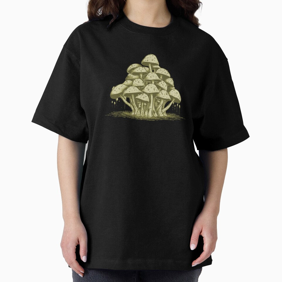 Clump of Monochromatic Mushrooms by UlDesigns T-Shirts, Hoodie, Sweatshirt | BlankRebels.com (Image 2)