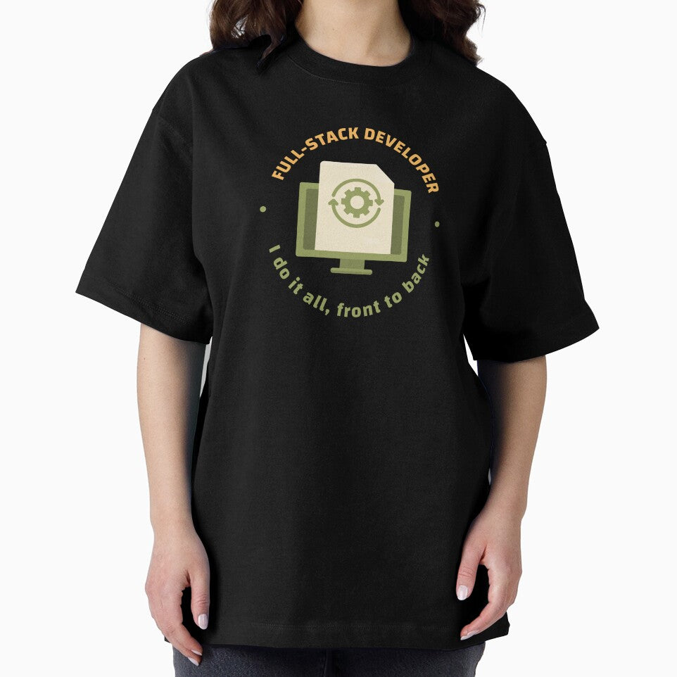 Full Stack Developer: I do it all, front to back by OneSweetTee T-Shirts, Hoodie, Sweatshirt | BlankRebels.com (Image 2)