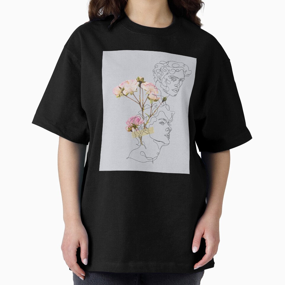 men outline and flowers by atlasbackache T-Shirts, Hoodie, Sweatshirt | BlankRebels.com (Image 2)