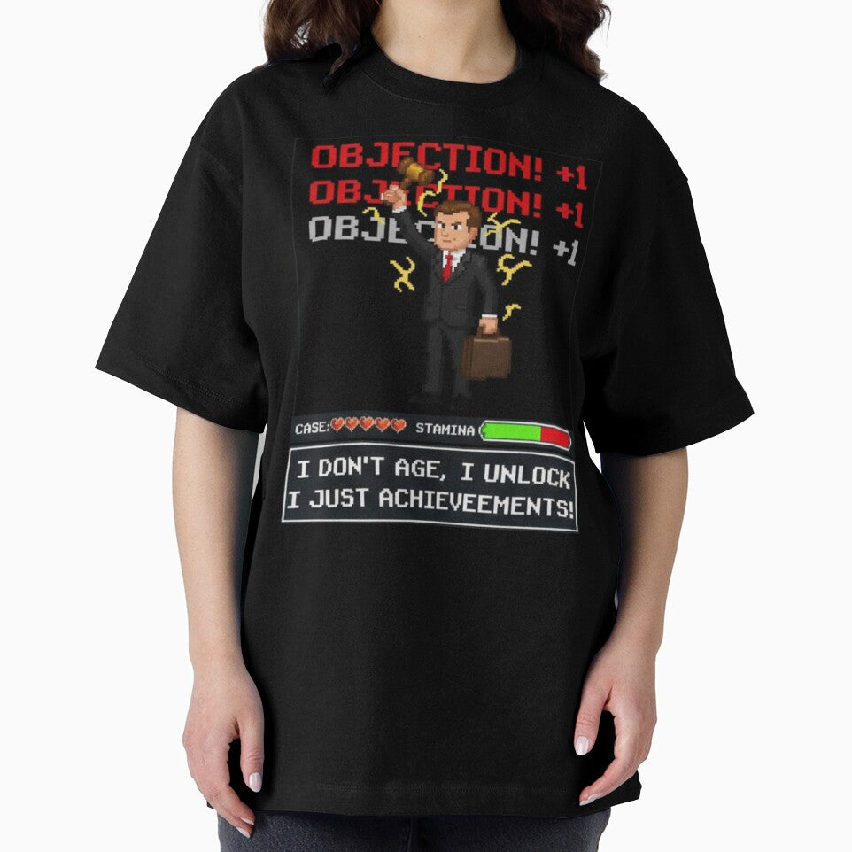 Pixel Lawyer Gamer – Retro 8 Bit Video Game Attorney with Funny Quote by PunkVerseStudio T-Shirts, Hoodie,... (Image 2)