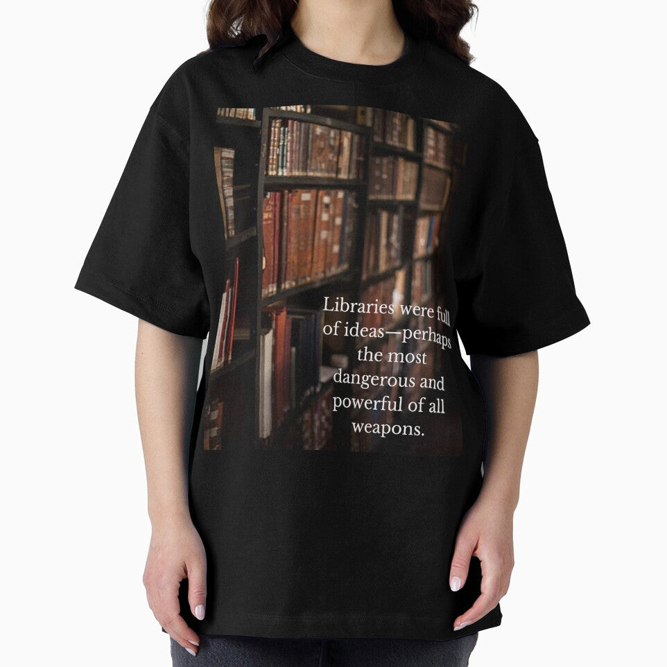 Library by Tisha1406 T-Shirts, Hoodie, Sweatshirt | BlankRebels.com (Image 2)