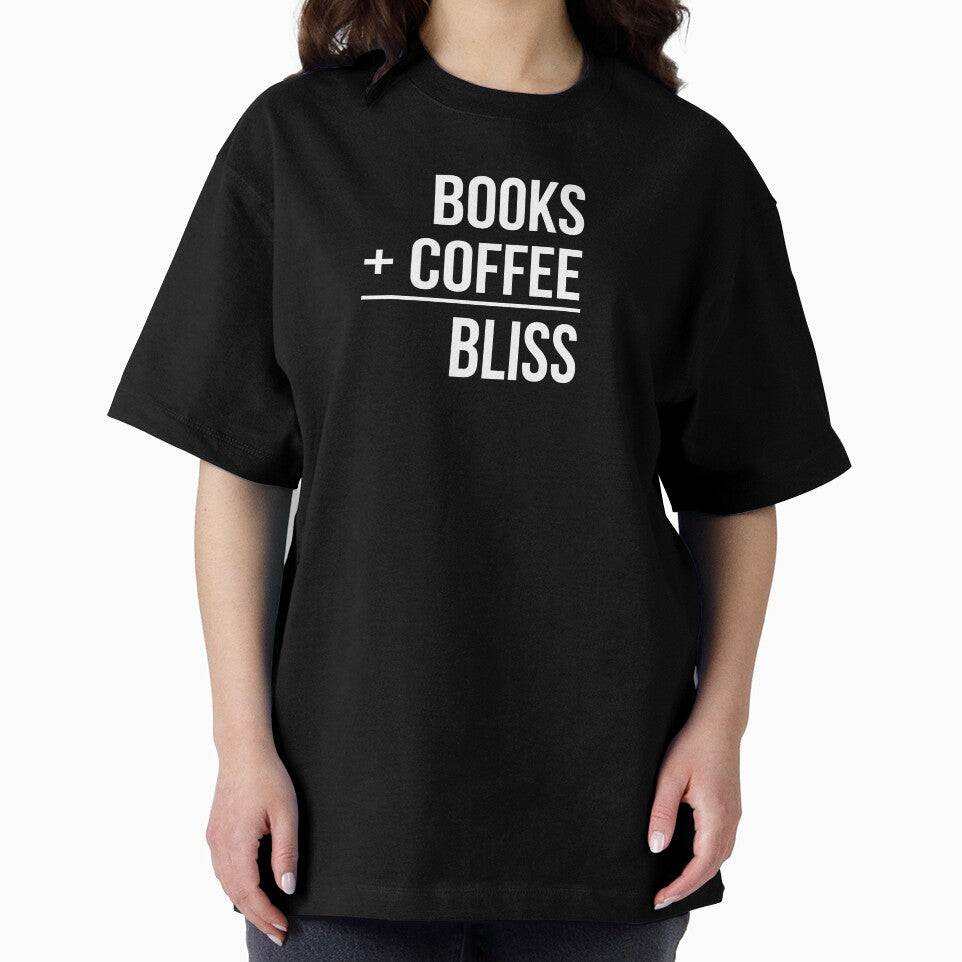 Books Plus Coffee Equals Bliss by kcscreativetees T-Shirts, Hoodie, Sweatshirt | BlankRebels.com (Image 2)