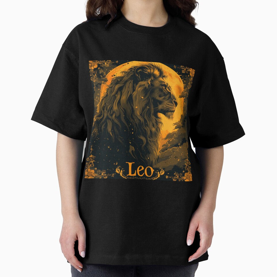 Vintage Style Leo Zodiac Sign by AiHead T-Shirts, Hoodie, Sweatshirt | BlankRebels.com (Image 2)