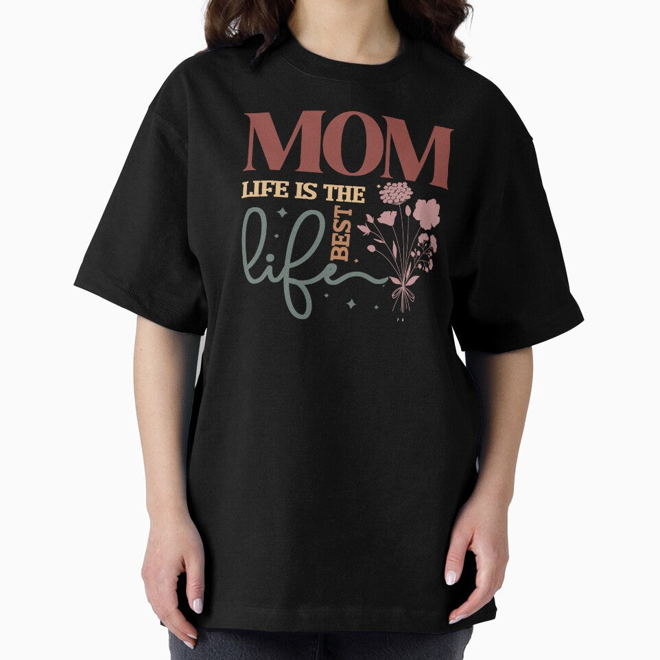 Floral Mom Life Is The Best Life by AlienOccupation T-Shirts, Hoodie, Sweatshirt | BlankRebels.com (Image 2)